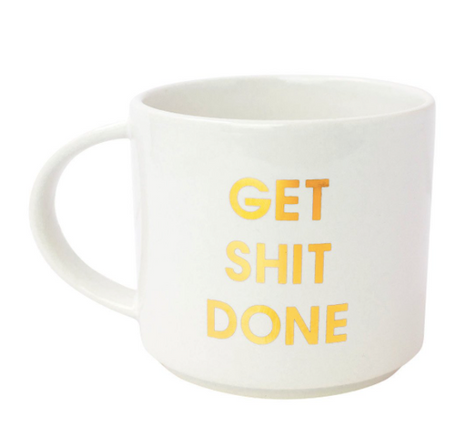 Get Shit Done Mug - White - Fancy That