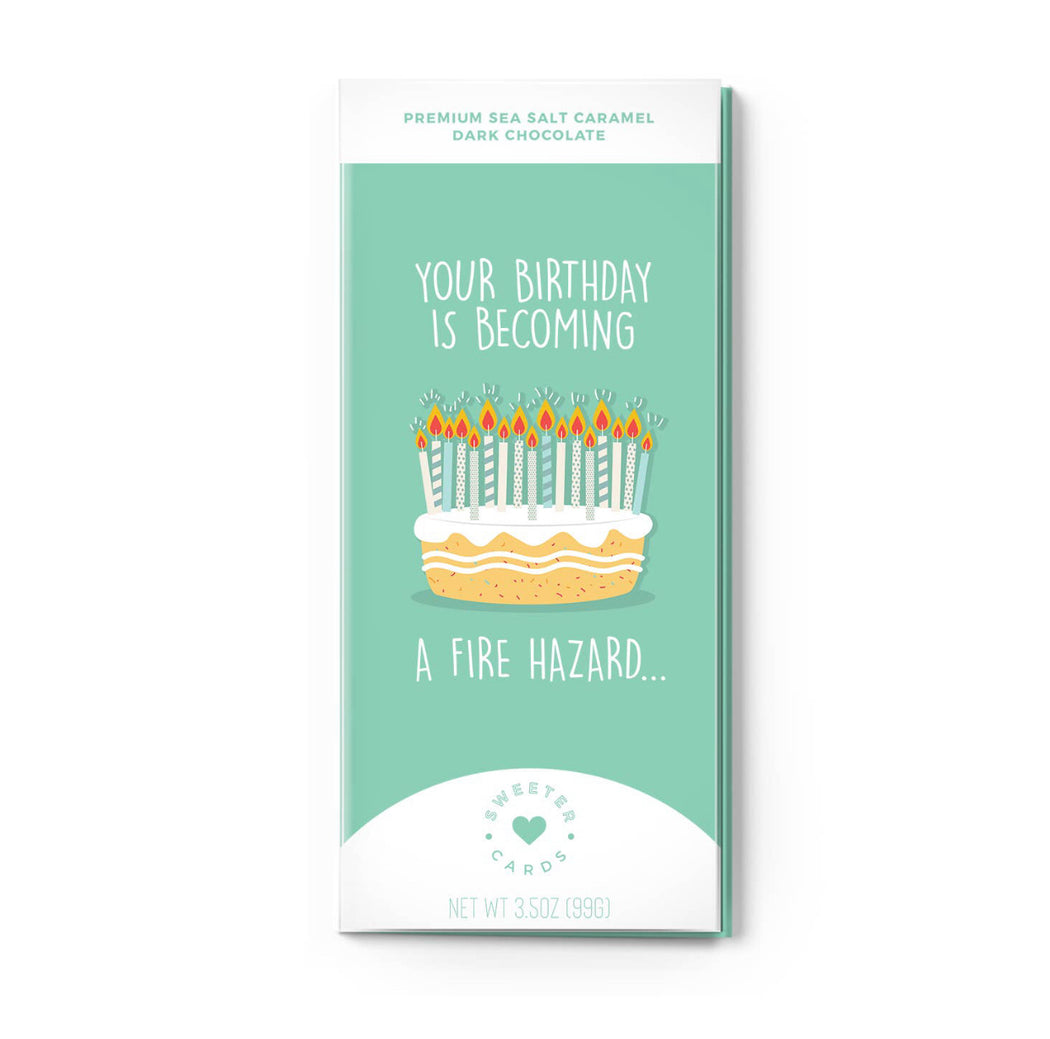 Happy Birthday Chocolate Bar Card - Fancy That