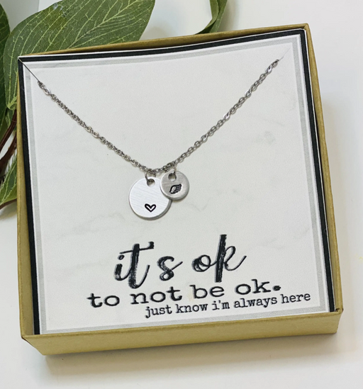 It's Okay To Not Be Okay Necklace - Fancy That