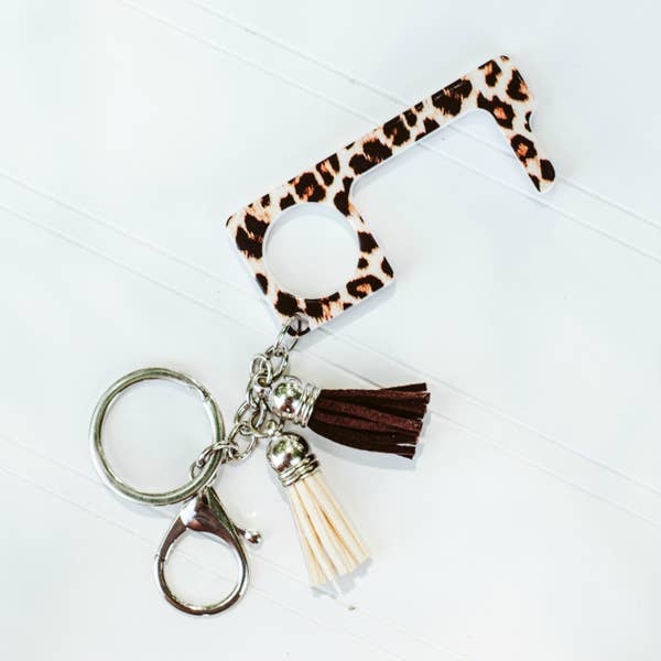 Leopard No Touch Key Ring - Fancy That