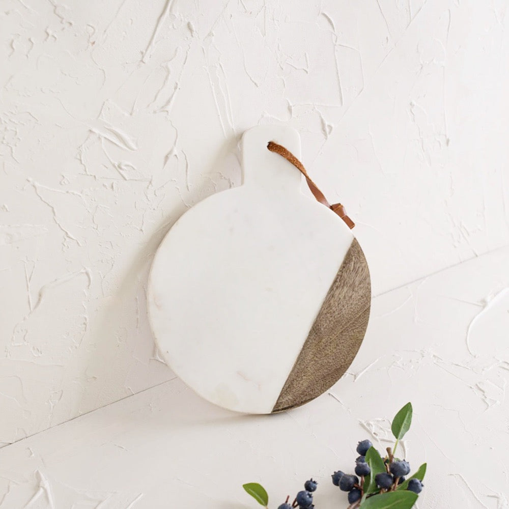 Round Marble Charcuterie Board - Fancy That