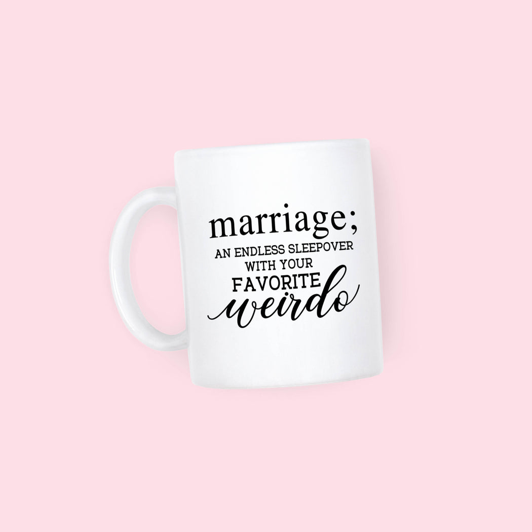 Marriage Mug - Fancy That