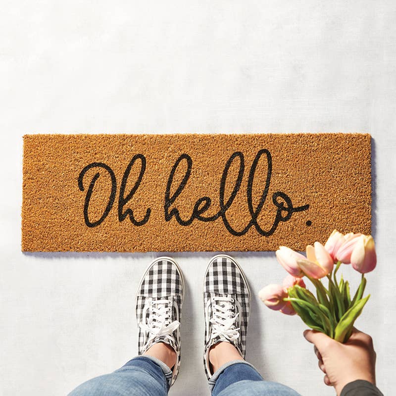 Oh Hello Door Mat - Fancy That