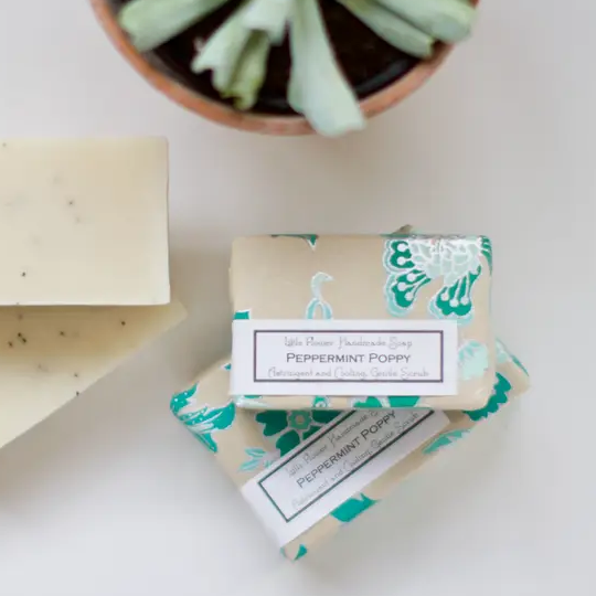 Peppermint Poppy Handmade Soap - Fancy That