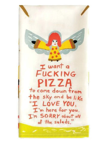 Pizza Angels Dish Towel - Fancy That