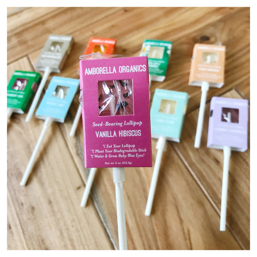 Seed-Bearing Lollipops - 10 flavors - Fancy That