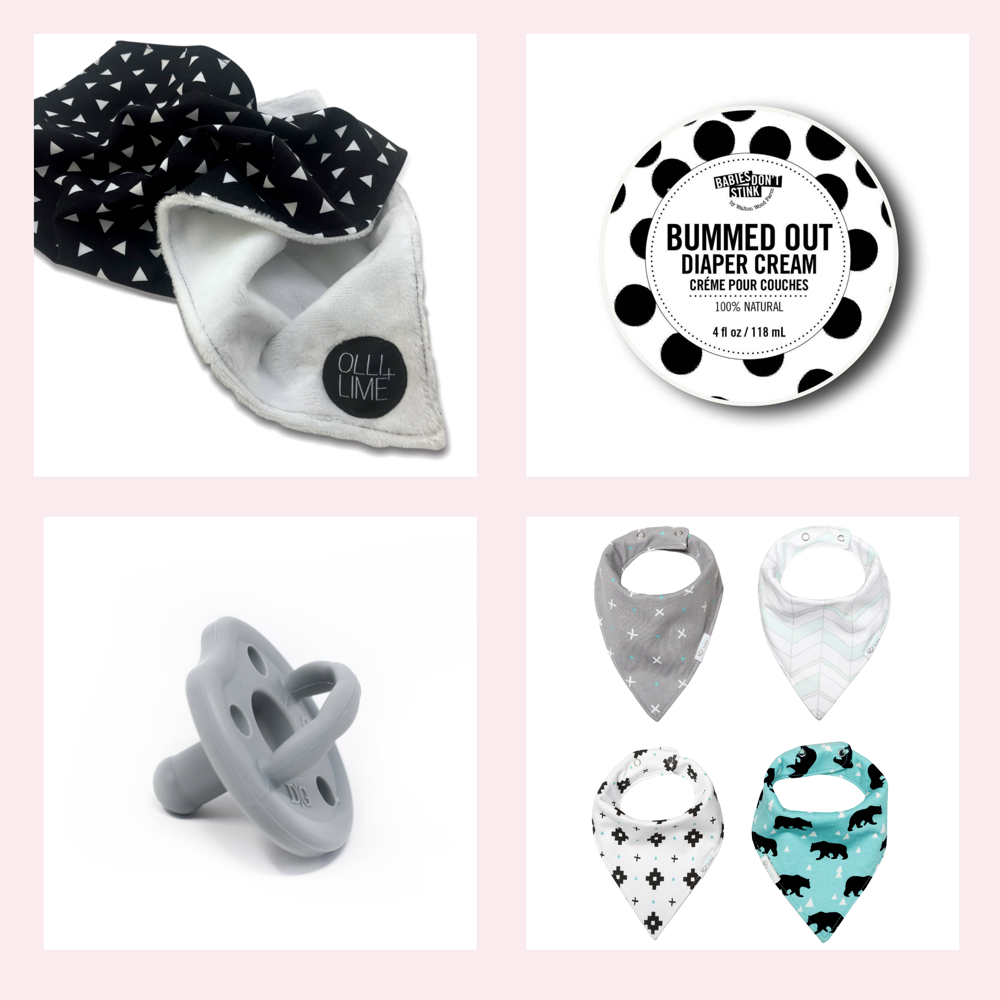 Teal & Grey Baby Gift - Fancy That