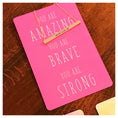 Load image into Gallery viewer, You are Amazing, Brave, Strong Necklace Card - Fancy That
